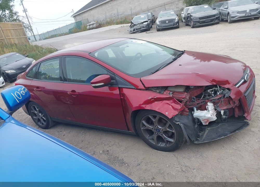 2014 FORD FOCUS SE VIN: 1FADP3F28EL318452
