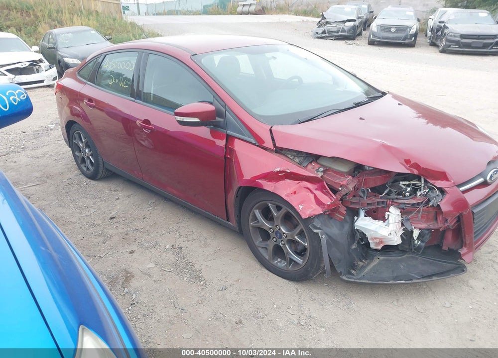 2014 FORD FOCUS SE VIN: 1FADP3F28EL318452