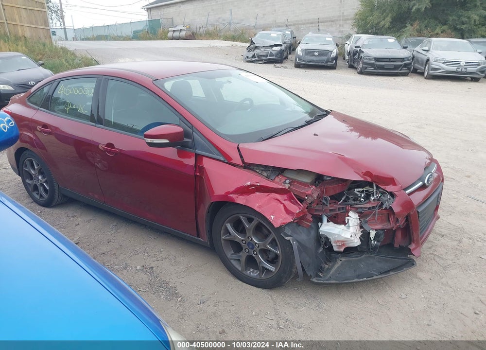 2014 FORD FOCUS SE VIN: 1FADP3F28EL318452