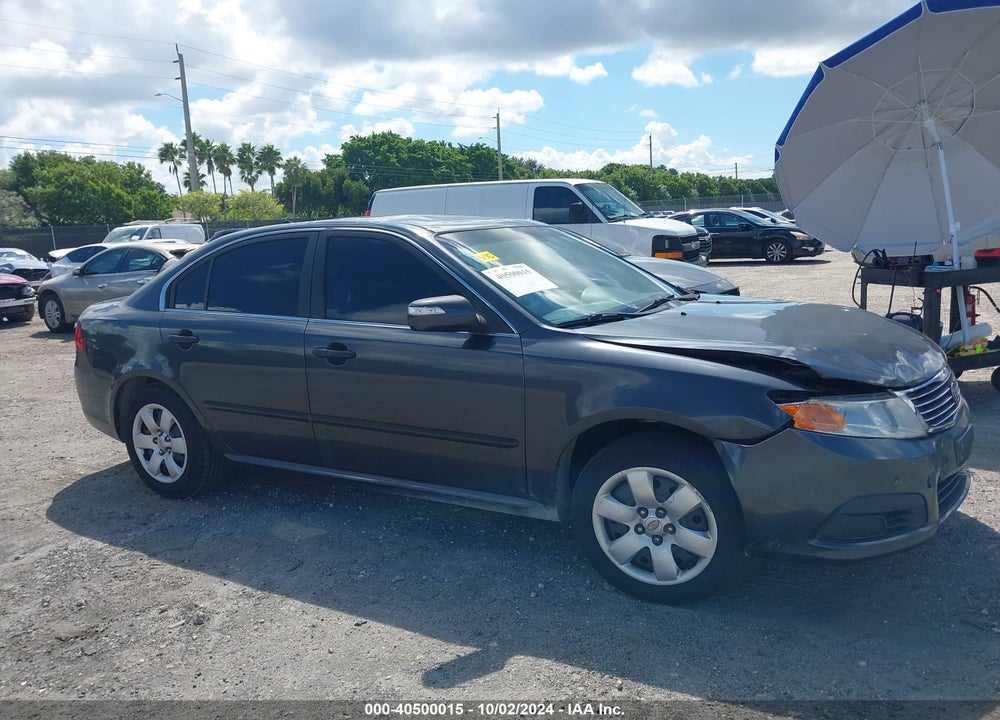 2010 KIA OPTIMA LX VIN: KNAGG4A87A5400015