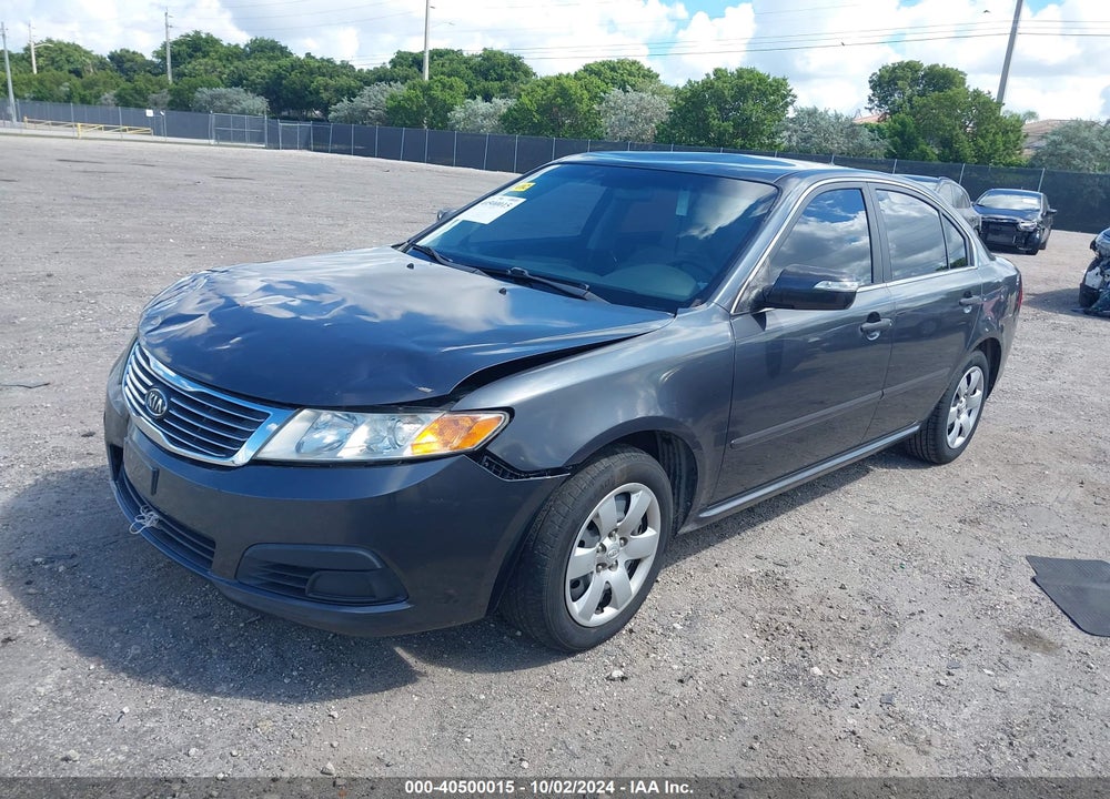 2010 KIA OPTIMA LX VIN: KNAGG4A87A5400015