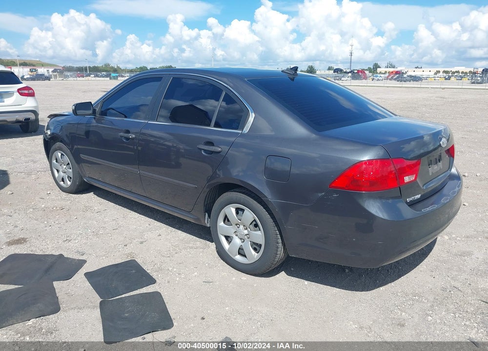 2010 KIA OPTIMA LX VIN: KNAGG4A87A5400015