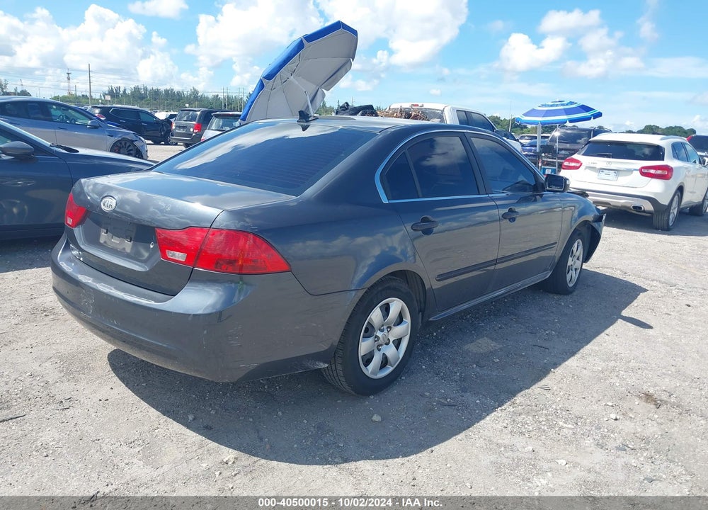 2010 KIA OPTIMA LX VIN: KNAGG4A87A5400015
