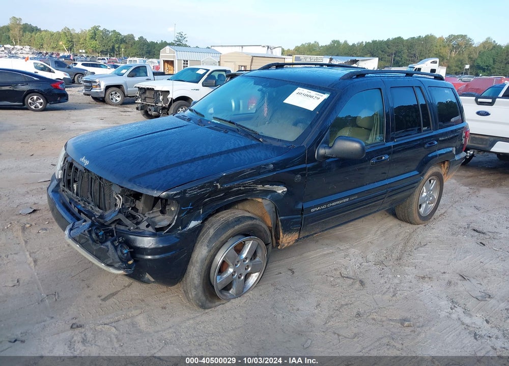 2004 JEEP GRAND CHEROKEE LIMITED VIN: 1J8GW58N14C375368