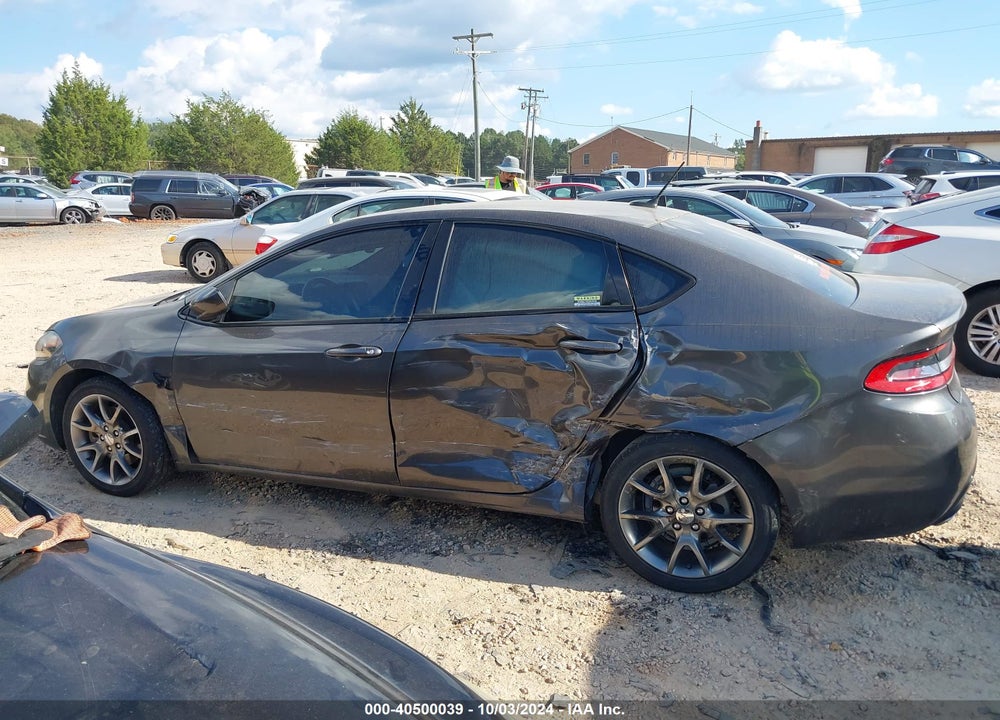 2014 DODGE DART SXT VIN: 1C3CDFBB9ED745319