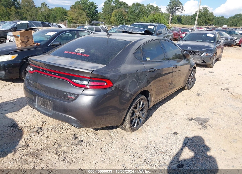 2014 DODGE DART SXT VIN: 1C3CDFBB9ED745319