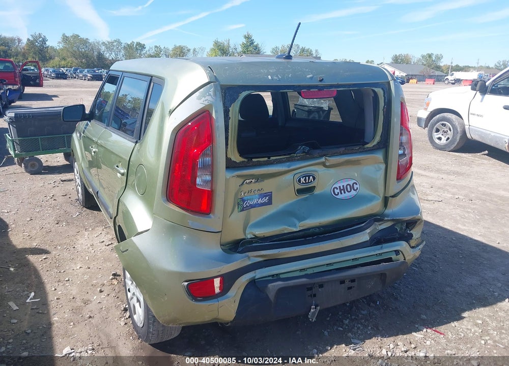 2012 KIA SOUL VIN: KNDJT2A57C7476212
