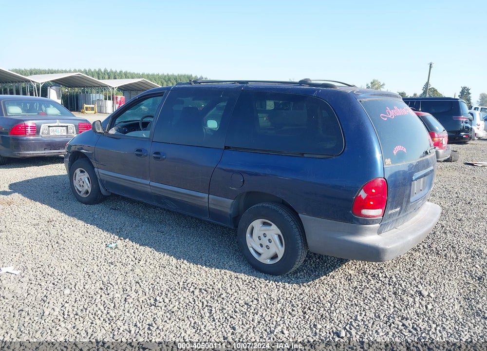 2000 DODGE GRAND CARAVAN SE VIN: 1B4GP44RXYB724513