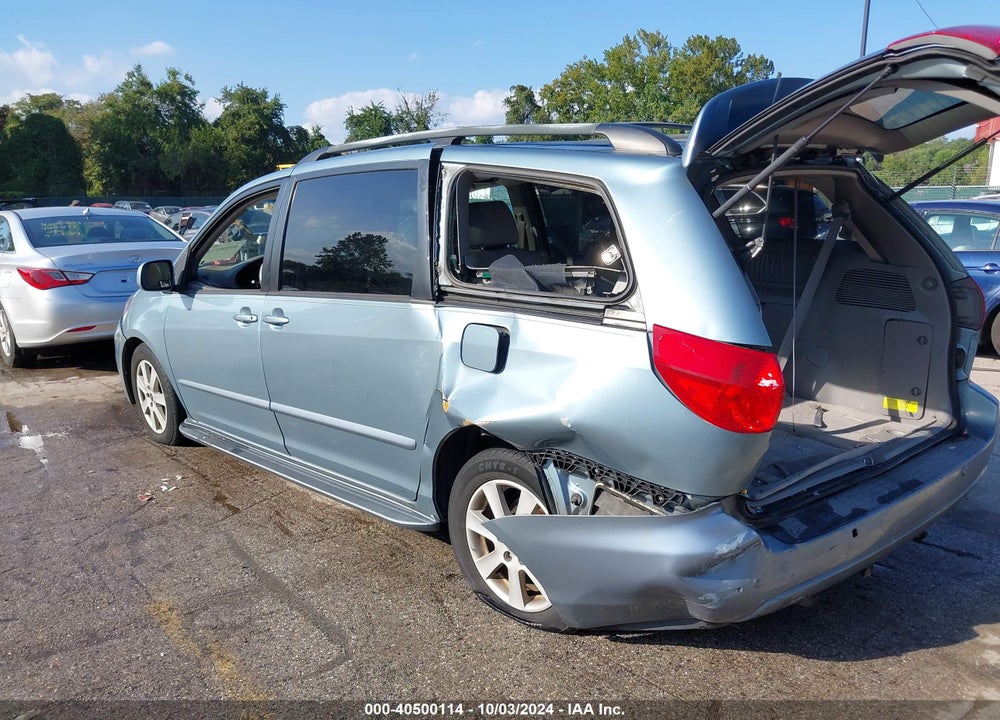 2007 TOYOTA SIENNA XLE VIN: 5TDZK22C27S099190