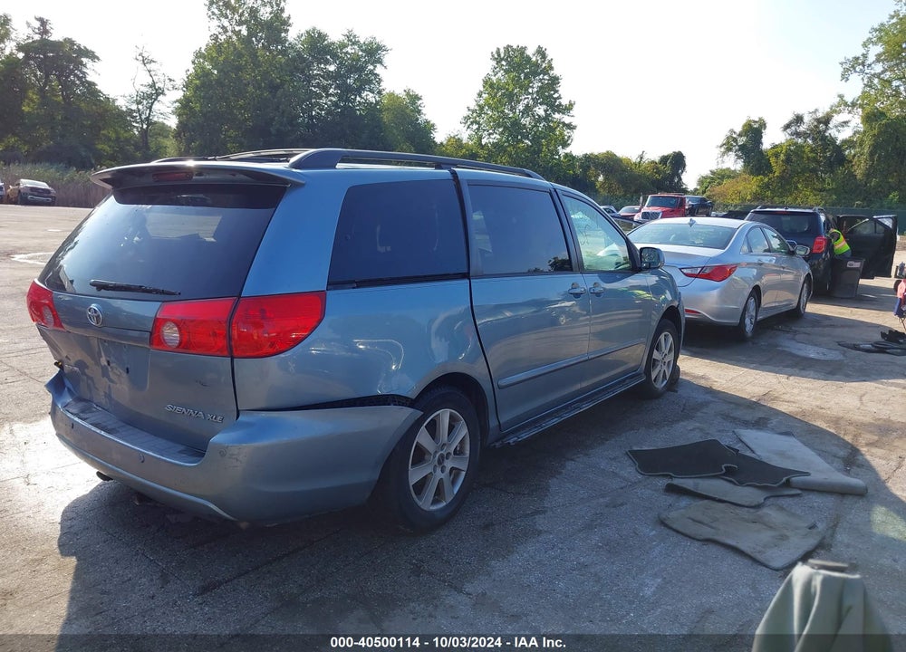 2007 TOYOTA SIENNA XLE VIN: 5TDZK22C27S099190