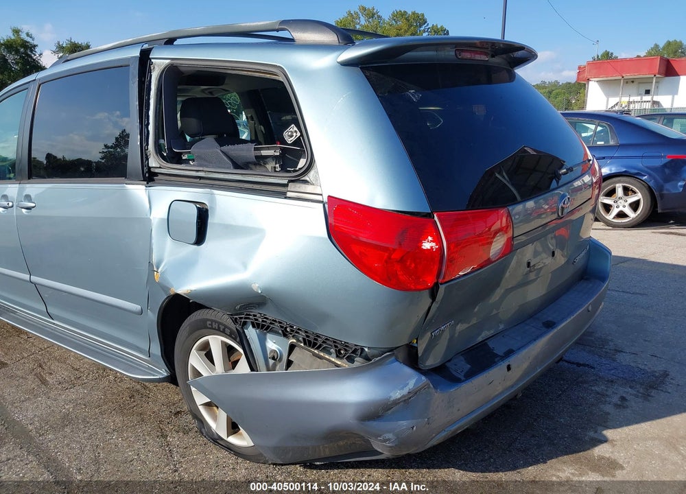 2007 TOYOTA SIENNA XLE VIN: 5TDZK22C27S099190