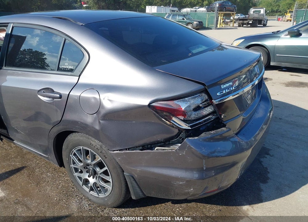 2014 HONDA CIVIC LX VIN: 2HGFB2F52EH512995