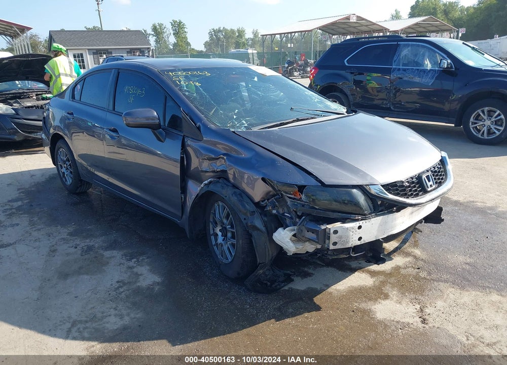 2014 HONDA CIVIC LX VIN: 2HGFB2F52EH512995