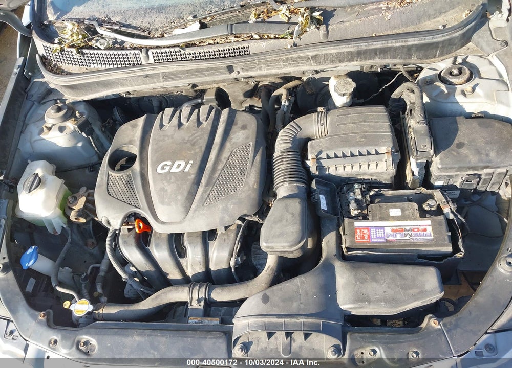 2012 HYUNDAI SONATA GLS VIN: 5NPEB4AC6CH470380