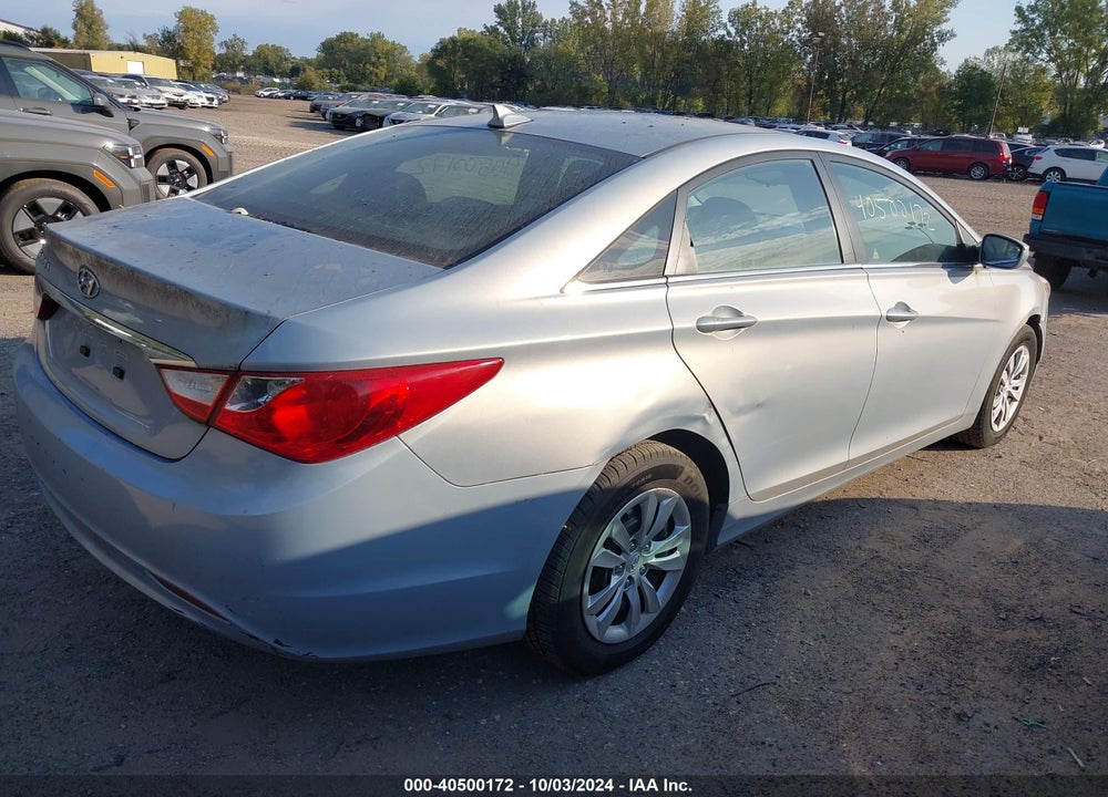 2012 HYUNDAI SONATA GLS VIN: 5NPEB4AC6CH470380