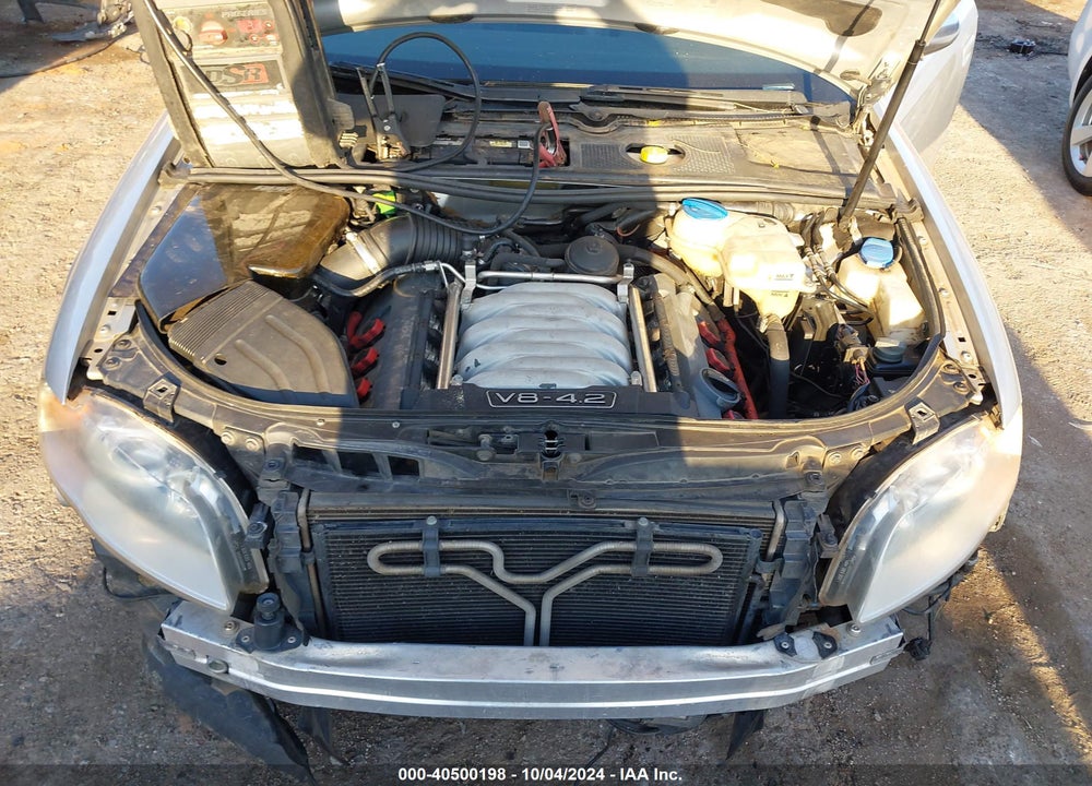 2005 AUDI S4 4.2 VIN: WAUGL68E55A489163