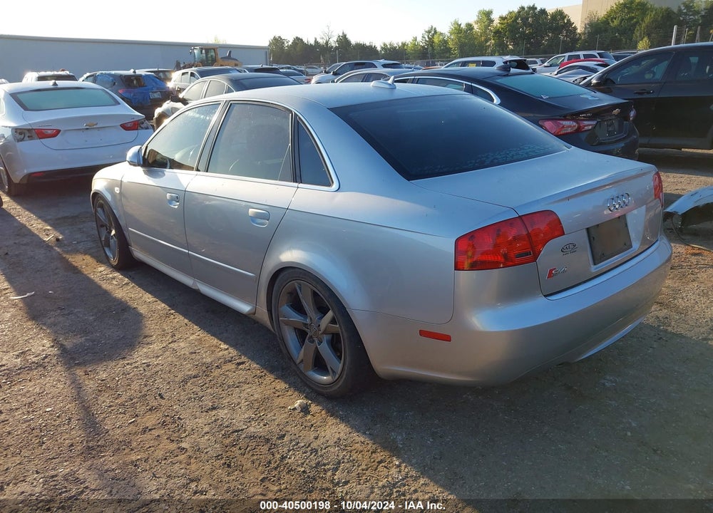 2005 AUDI S4 4.2 VIN: WAUGL68E55A489163