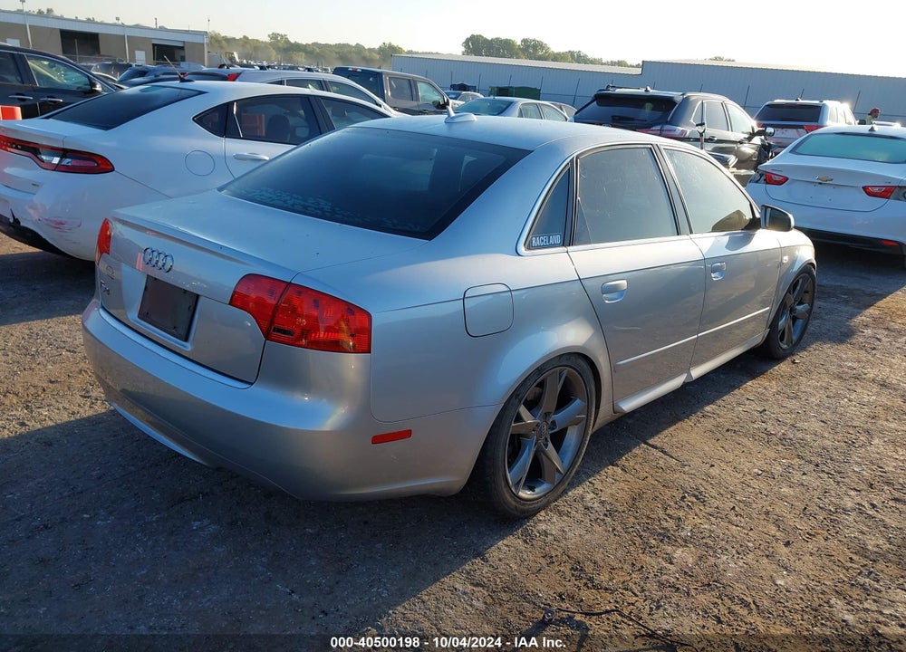2005 AUDI S4 4.2 VIN: WAUGL68E55A489163