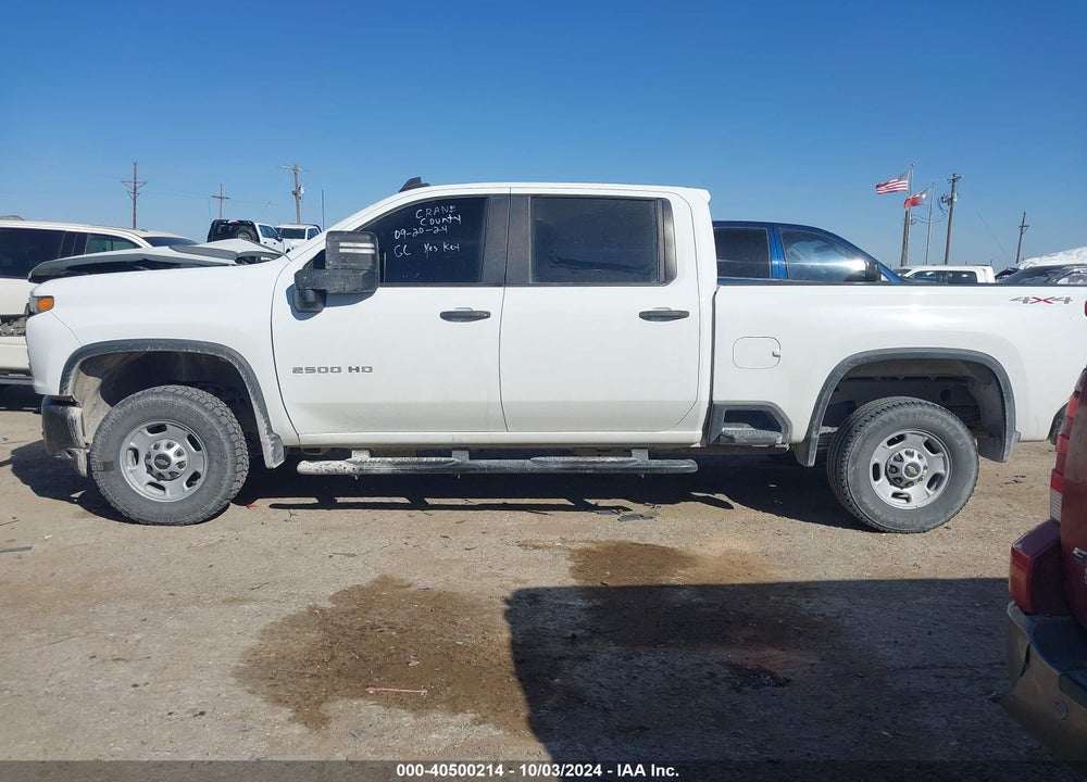 2020 CHEVROLET SILVERADO 2500HD 4WD STANDARD BED WT VIN: 1GC1YLE75LF324373