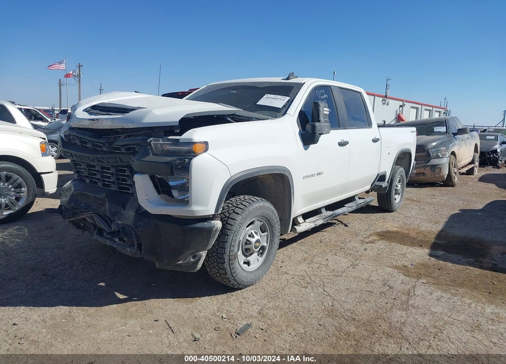 2020 CHEVROLET SILVERADO 2500HD 4WD STANDARD BED WT VIN: 1GC1YLE75LF324373
