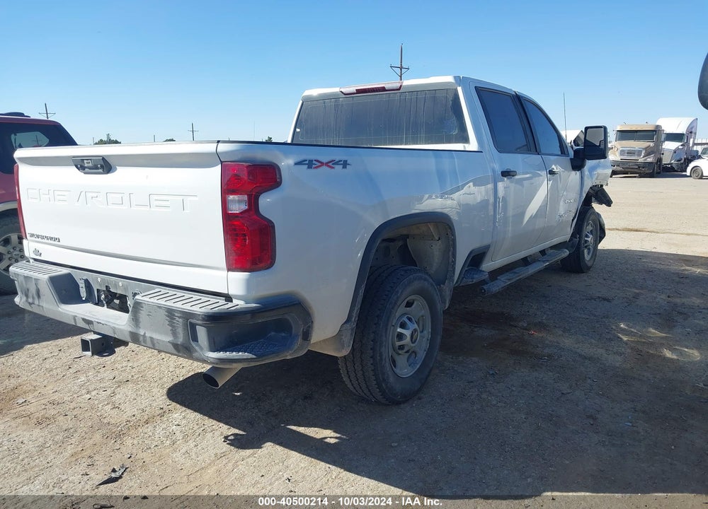 2020 CHEVROLET SILVERADO 2500HD 4WD STANDARD BED WT VIN: 1GC1YLE75LF324373