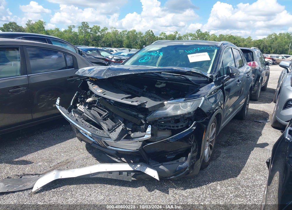 2016 LINCOLN MKC SELECT VIN: 5LMCJ2D98GUJ08697