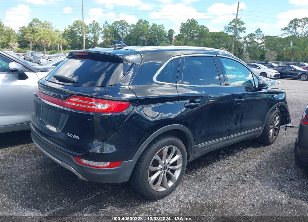 2016 LINCOLN MKC SELECT VIN: 5LMCJ2D98GUJ08697