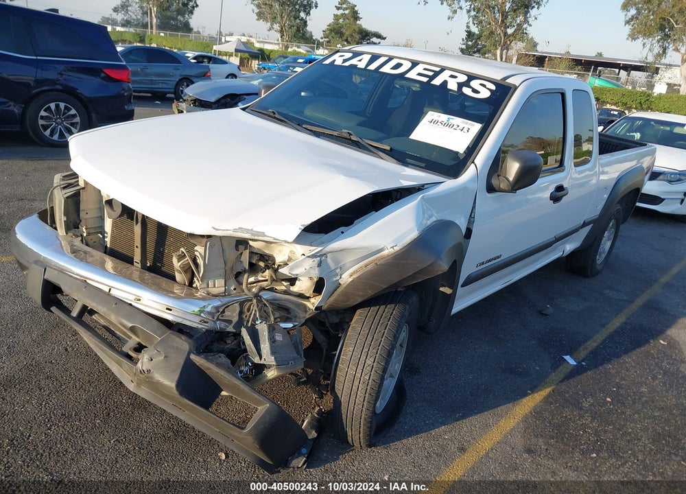 2004 CHEVROLET COLORADO LS VIN: 1GCDS196848127496