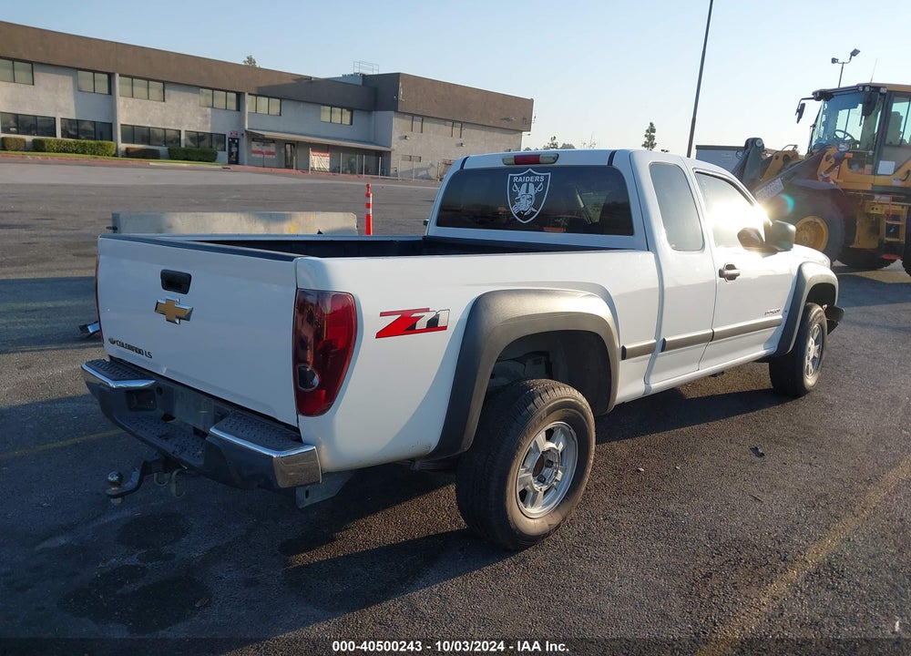 2004 CHEVROLET COLORADO LS VIN: 1GCDS196848127496
