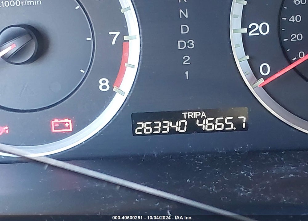2009 HONDA ACCORD 2.4 EX-L VIN: 1HGCP26849A064522