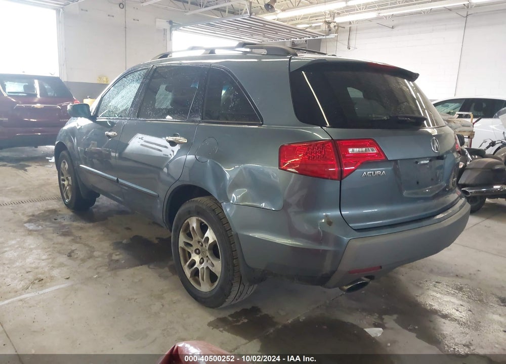 2007 ACURA MDX TECHNOLOGY PACKAGE VIN: 2HNYD283X7H527349