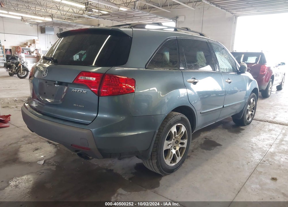2007 ACURA MDX TECHNOLOGY PACKAGE VIN: 2HNYD283X7H527349