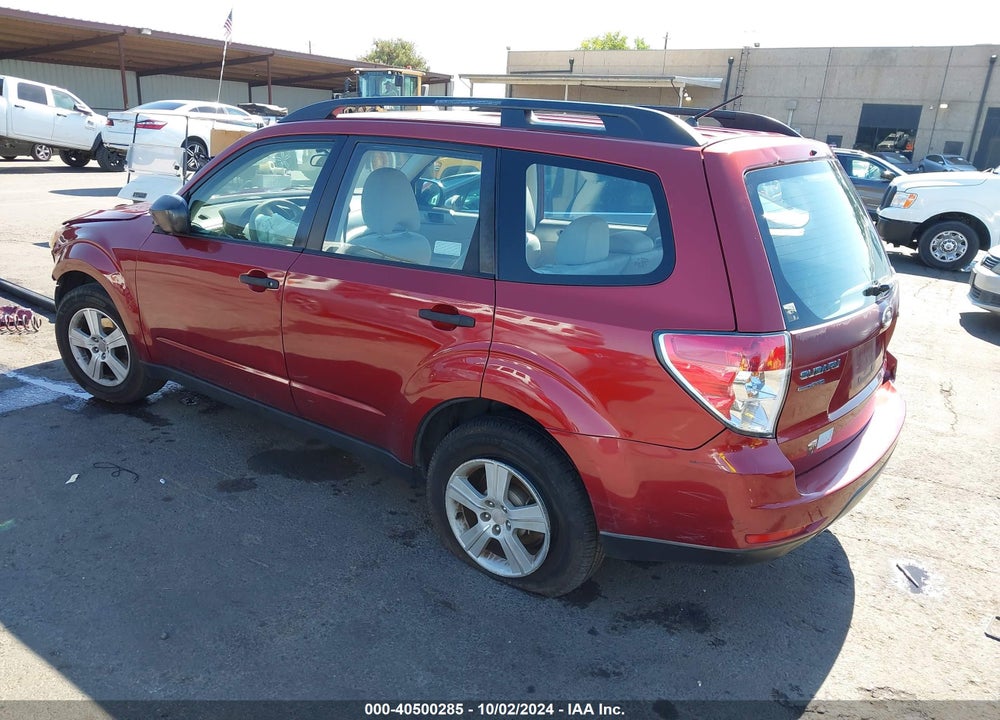 2010 SUBARU FORESTER 2.5X VIN: JF2SH6BC9AH766115