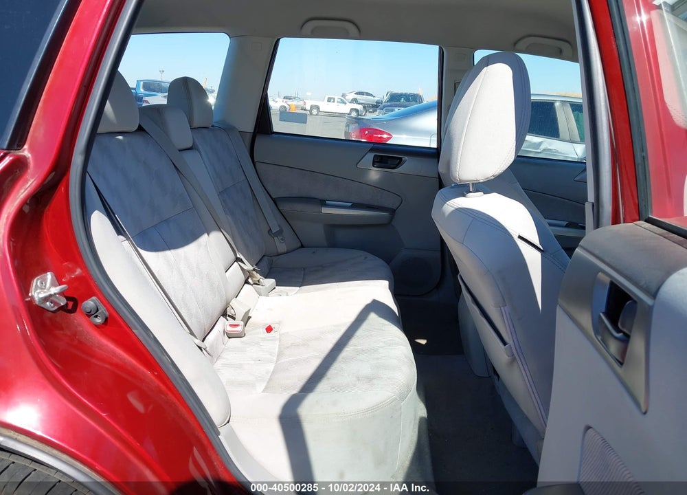 2010 SUBARU FORESTER 2.5X VIN: JF2SH6BC9AH766115