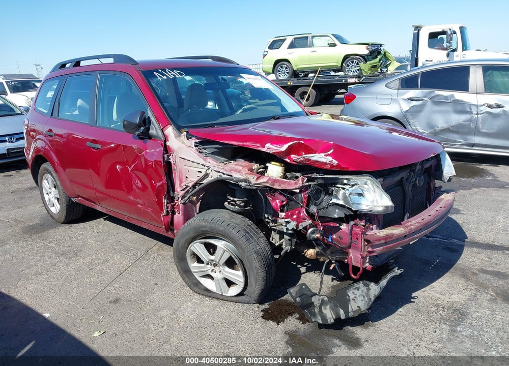 2010 SUBARU FORESTER 2.5X VIN: JF2SH6BC9AH766115