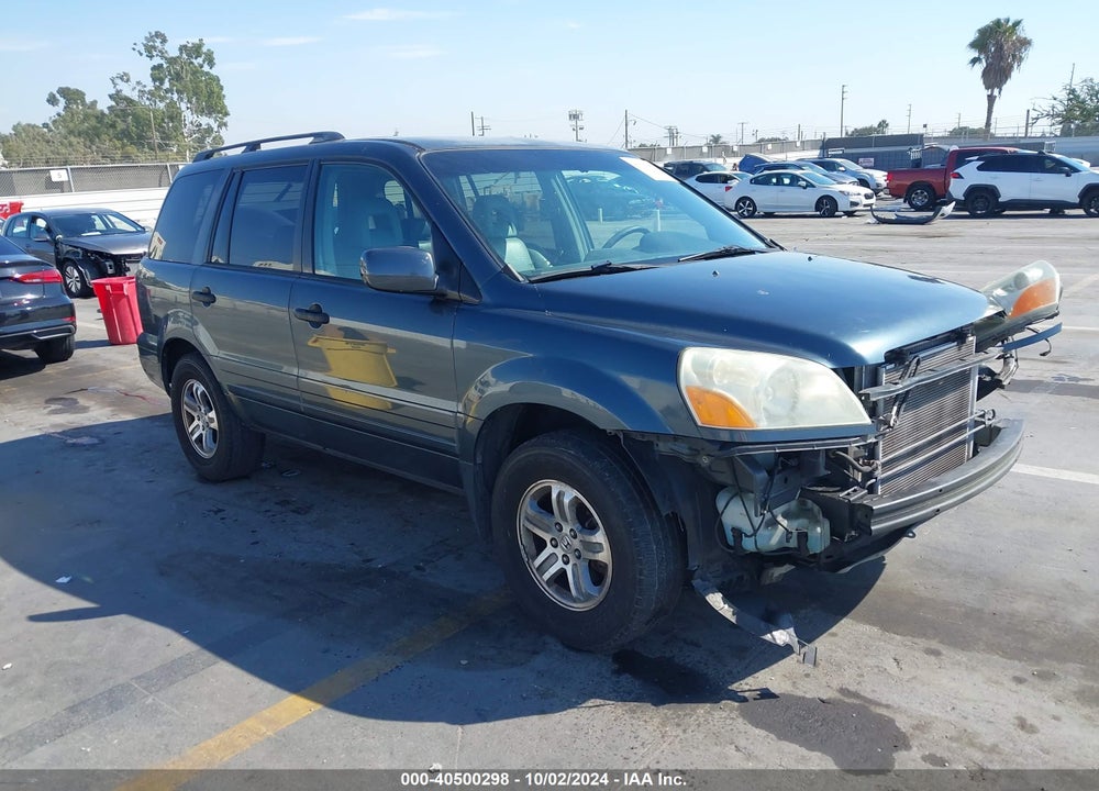 2004 HONDA PILOT EX-L VIN: 2HKYF18594H580414