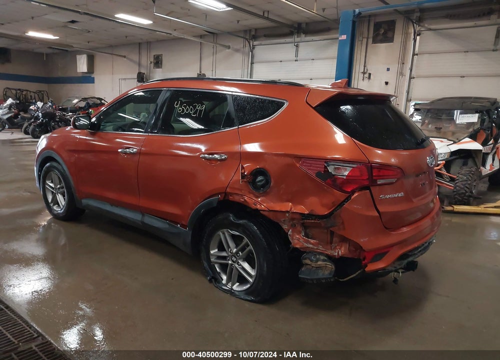 2017 HYUNDAI SANTA FE SPORT 2.4L VIN: 5XYZU3LB9HG489109