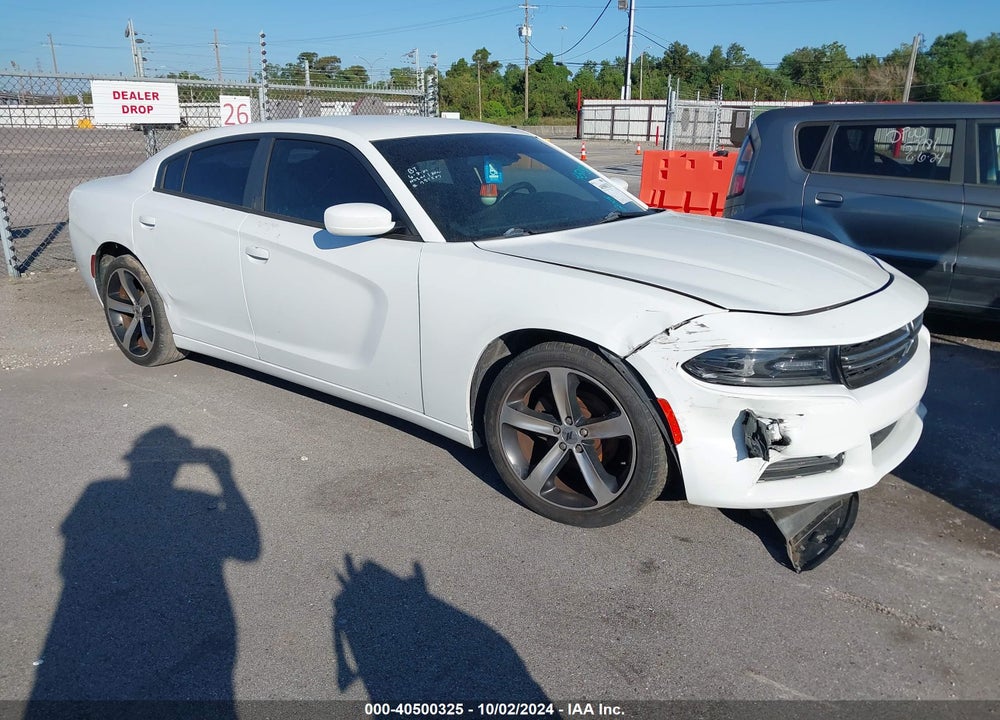 2015 DODGE CHARGER SE VIN: 2C3CDXBG9FH735587