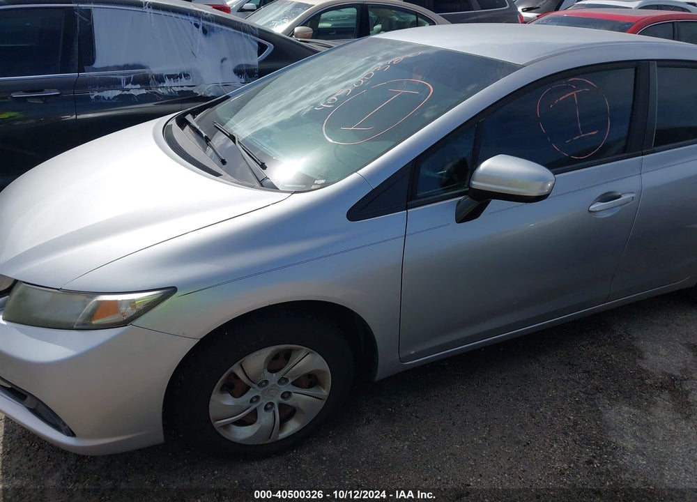 2015 HONDA CIVIC LX VIN: 19XFB2F50FE008134