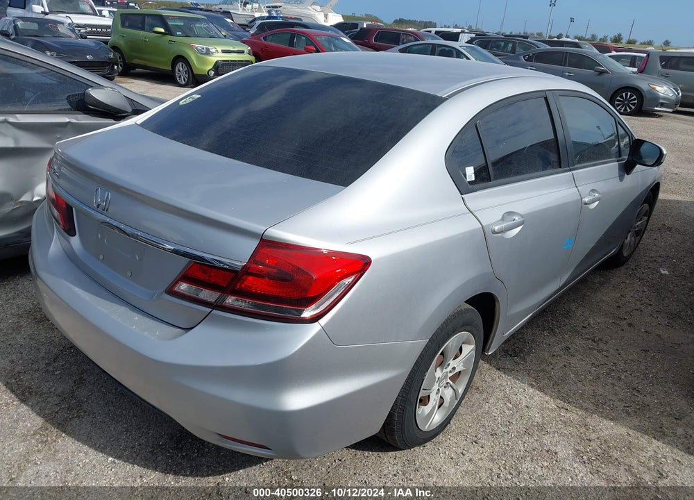 2015 HONDA CIVIC LX VIN: 19XFB2F50FE008134