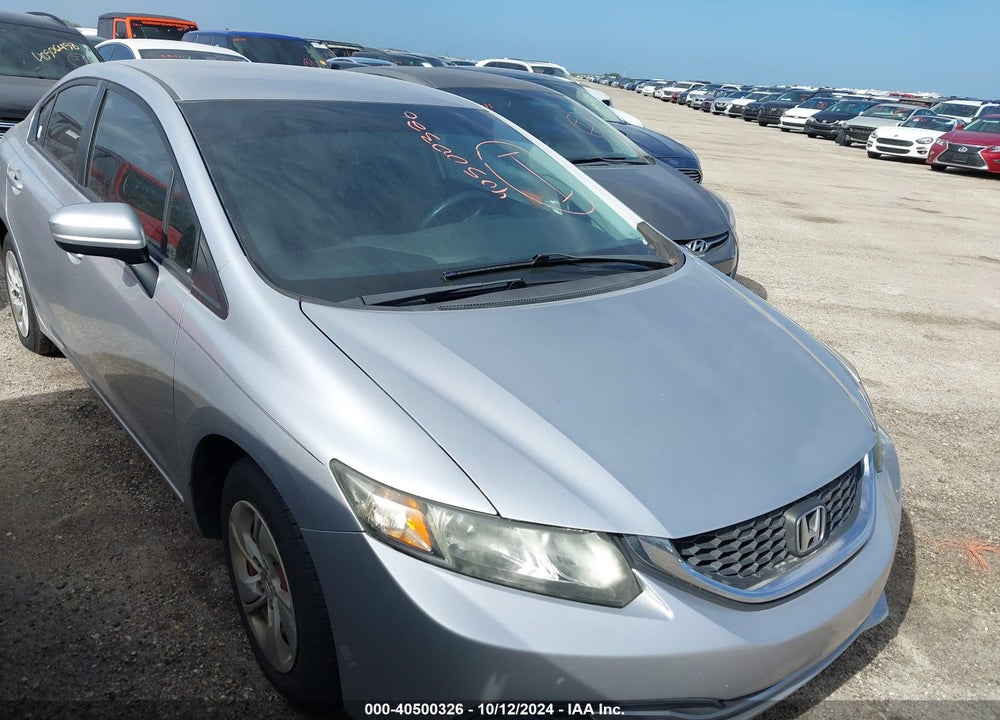 2015 HONDA CIVIC LX VIN: 19XFB2F50FE008134