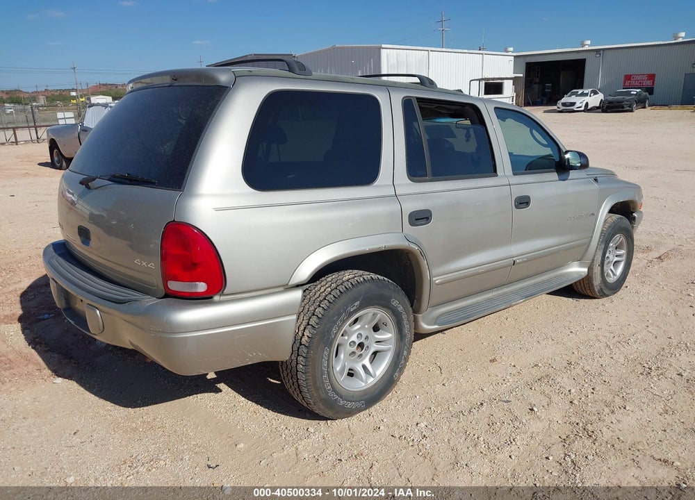 2001 DODGE DURANGO SLT VIN: 1B4HS28Z01F555490