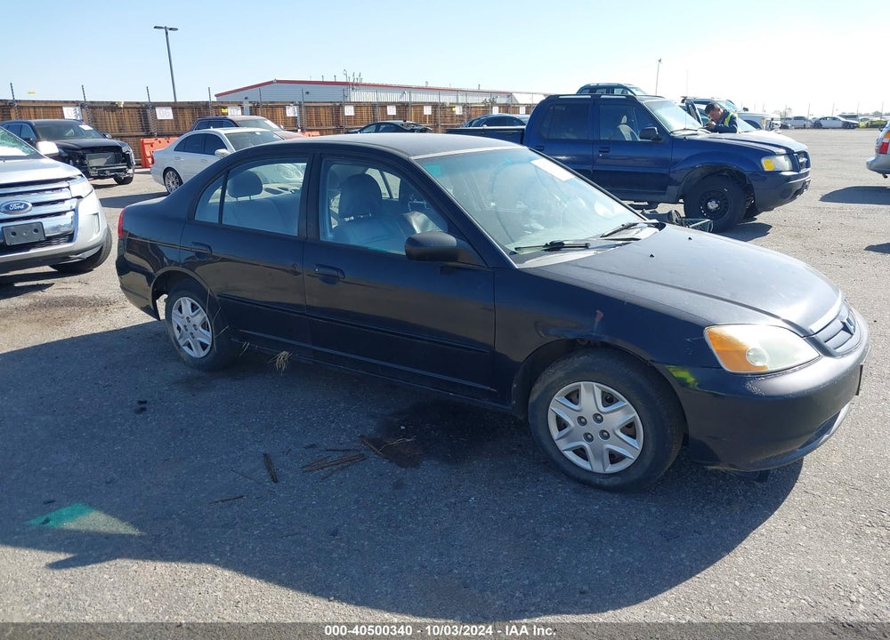 2003 HONDA CIVIC LX VIN: 2HGES15583H599502