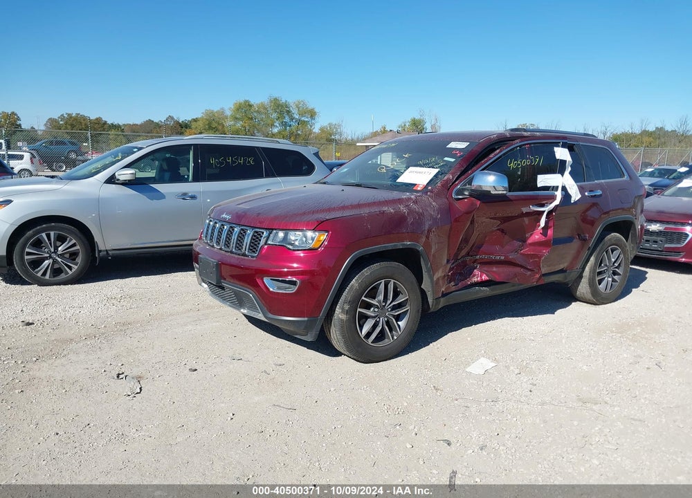 2020 JEEP GRAND CHEROKEE LIMITED 4X4 VIN: 1C4RJFBG5LC194027