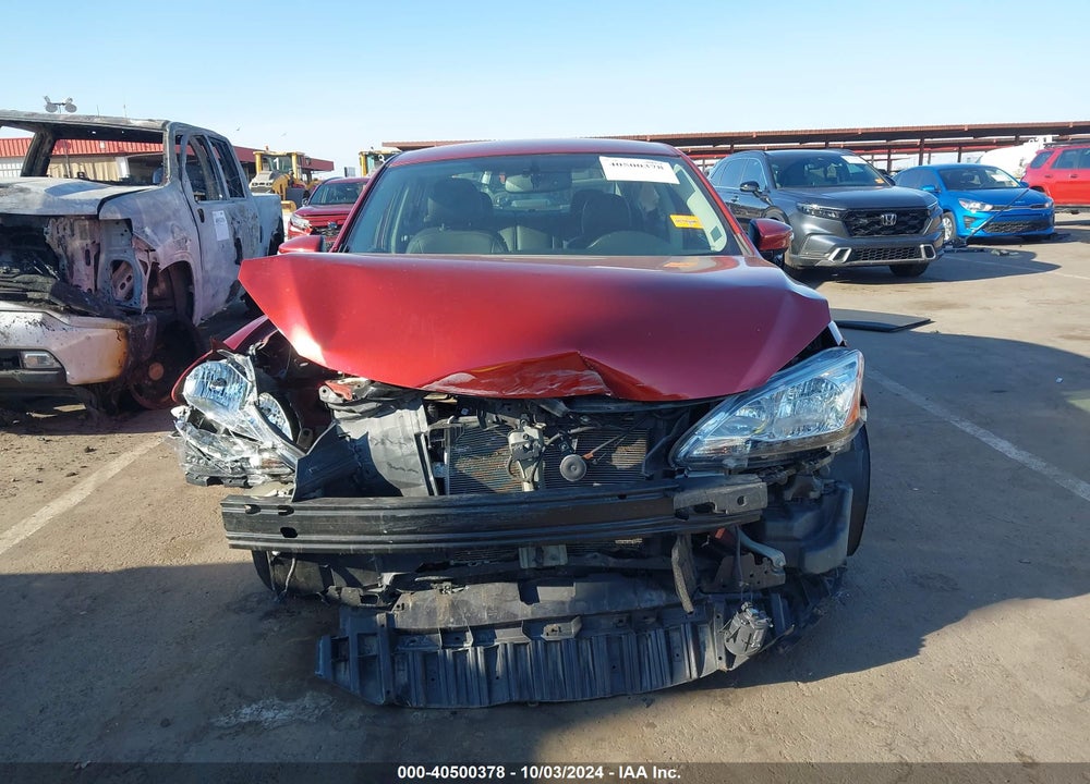 2015 NISSAN SENTRA SL VIN: 3N1AB7AP1FY296683