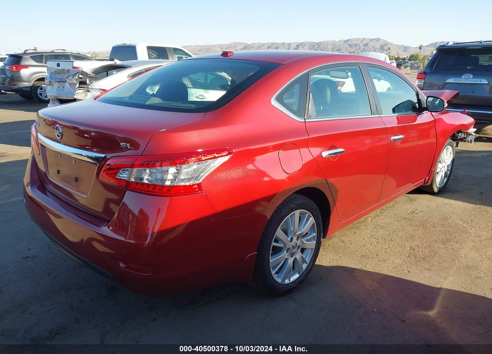 2015 NISSAN SENTRA SL VIN: 3N1AB7AP1FY296683