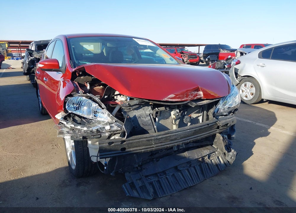 2015 NISSAN SENTRA SL VIN: 3N1AB7AP1FY296683