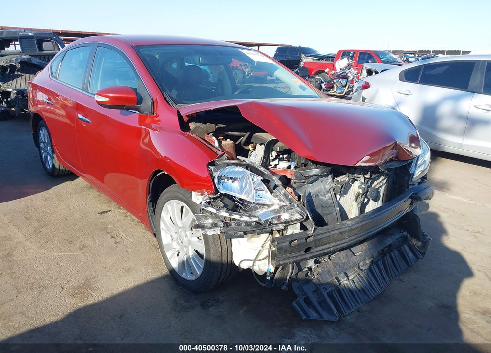 2015 NISSAN SENTRA SL VIN: 3N1AB7AP1FY296683