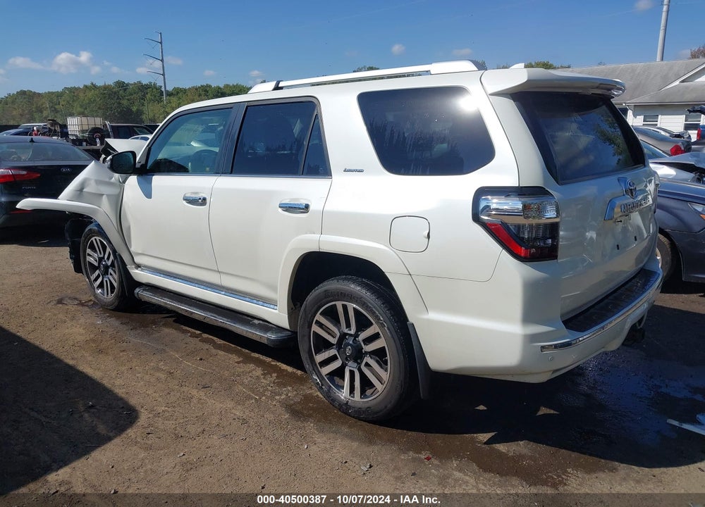 2021 TOYOTA 4RUNNER LIMITED VIN: JTEKU5JR0M5839593