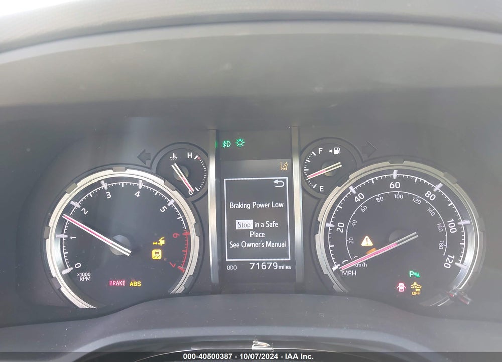 2021 TOYOTA 4RUNNER LIMITED VIN: JTEKU5JR0M5839593
